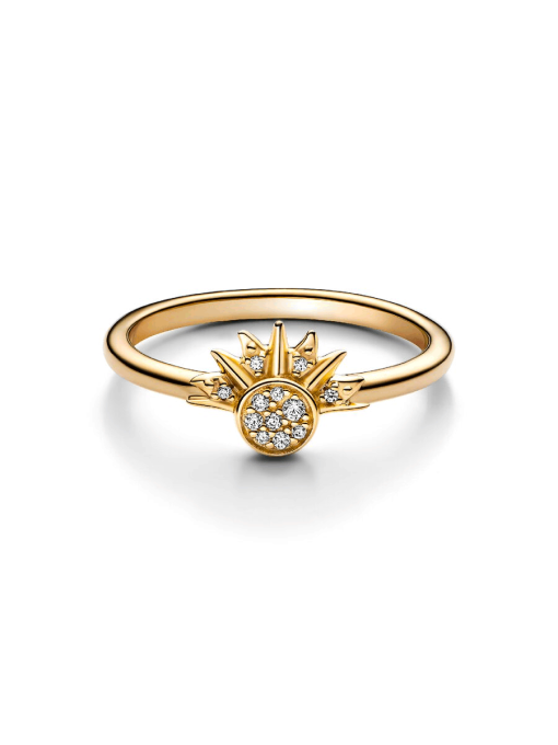 Celestial Sparkling Sun Ring - Image 4