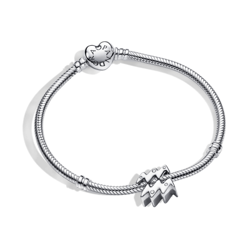 Aquarius Zodiac Charm Bracelet Set - Image 2