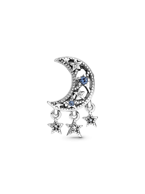 Star & Crescent Moon Charm - Image 5