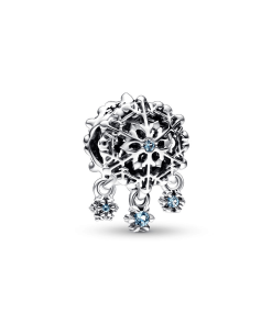 Icy Snowflake Drop Charm