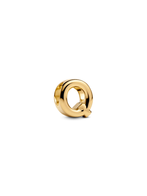 Letter Q Charm Necklace - Image 3