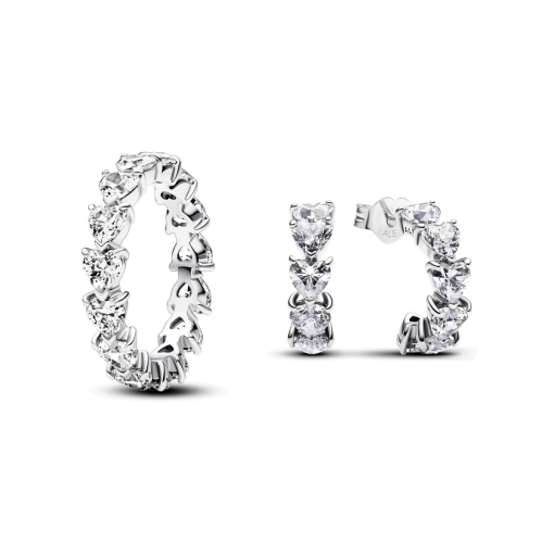 The Path of Love Ring and Earring Set - Image 2