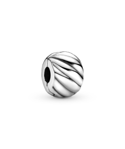 Polished Feathered Clip Charm
