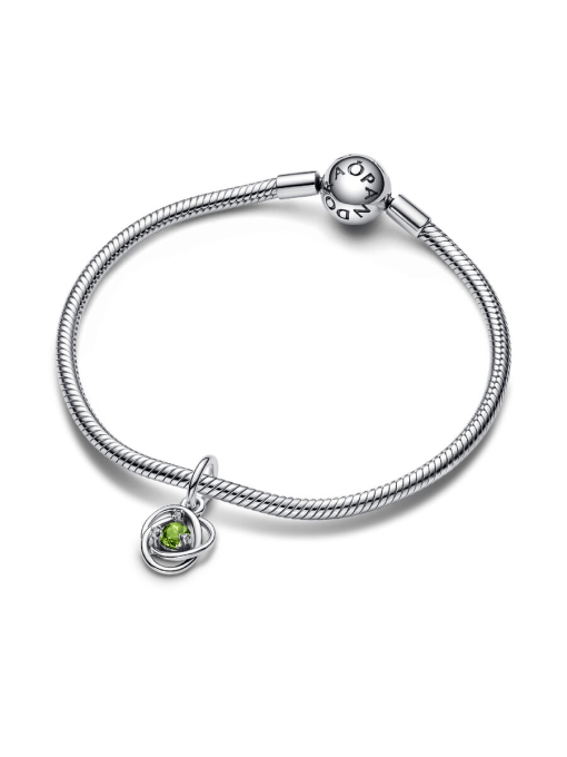 Spring Green Eternity Circle Dangle Charm - Image 7