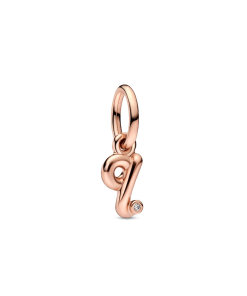 FINAL SALE - Letter Q Script Alphabet Dangle Charm