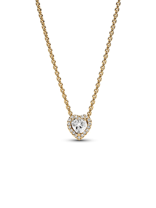 Sparkling Heart Collier Necklace - Image 3