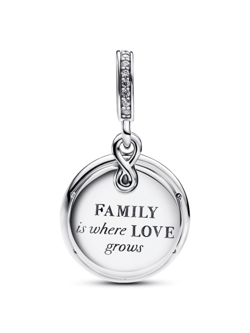 Glow-in-the-dark Infinity Tree Double Dangle Charm - Image 6