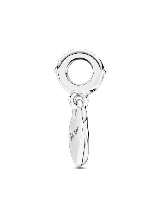 Double Heart Split Dangle Charm - Image 6