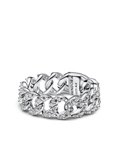 Pave Cuban Chain Ring