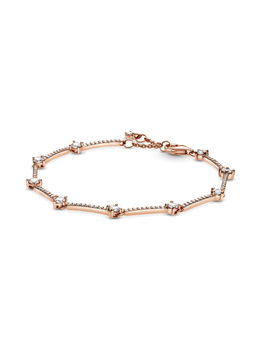 Sparkling Pave Bars Bracelet