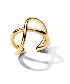 Organically Shaped Infinity Ear Cuff