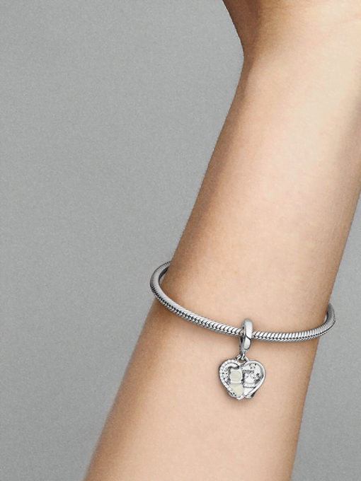 Cats & Hearts Dangle Charm - Image 2