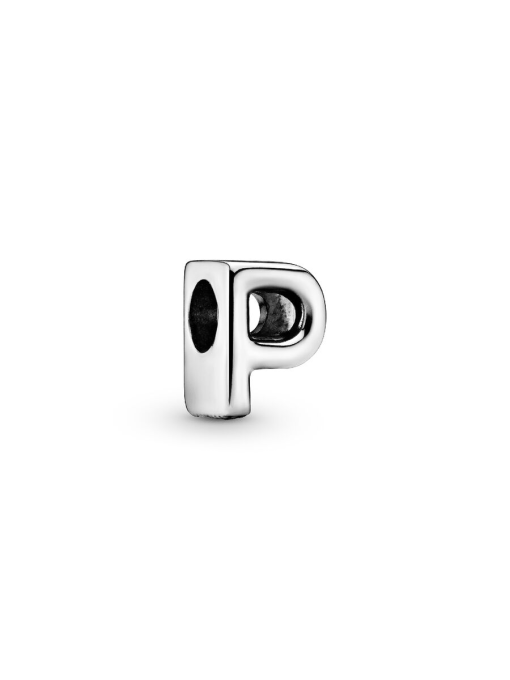 Letter P Alphabet Charm