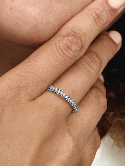 Pandora Timeless Pave Single-row Ring - Image 2