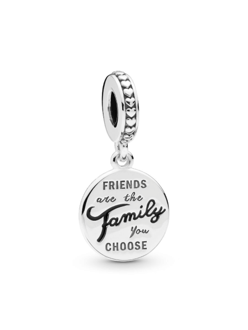 Friends Are Family Dangle Charm - Image 3