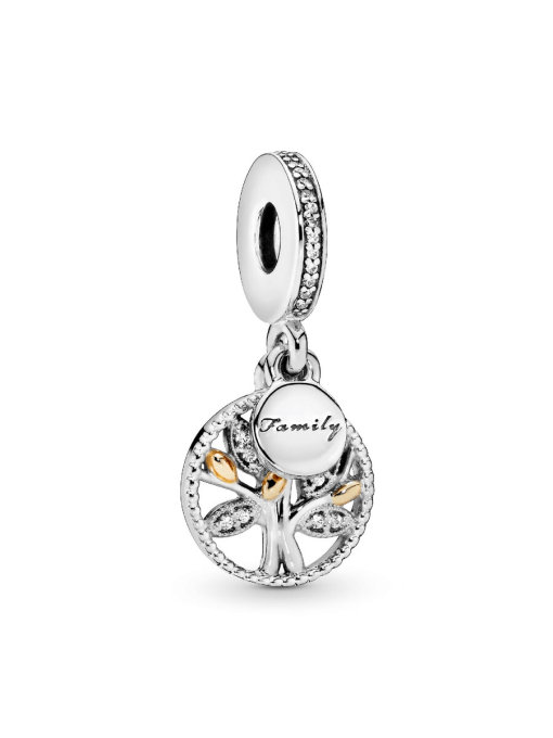 Sparkling Family Tree Dangle Charm - Image 3
