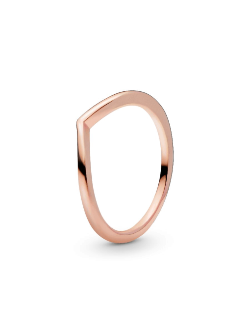 Polished Wishbone Ring - Image 3