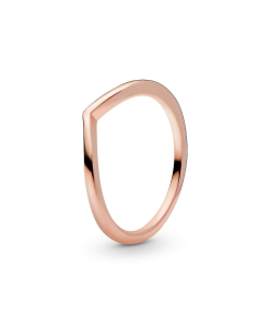 Polished Wishbone Ring
