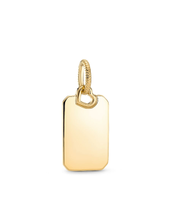 Engravable Rectangle Tag Pendant