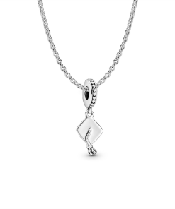 Graduation Dangle Charm Necklace Set