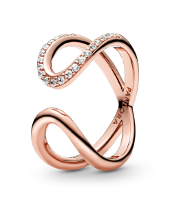 FINAL SALE - Wrapped Open Infinity Ring