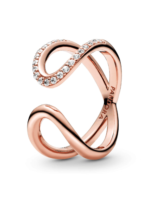 FINAL SALE - Wrapped Open Infinity Ring