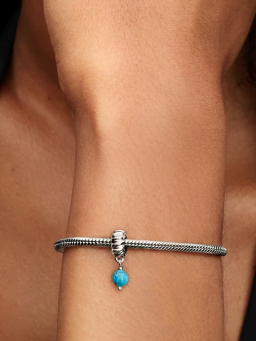 Turquoise-colored Dangle Charm - Image 2