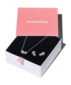 FINAL SALE - Double Halo Jewelry Giftset