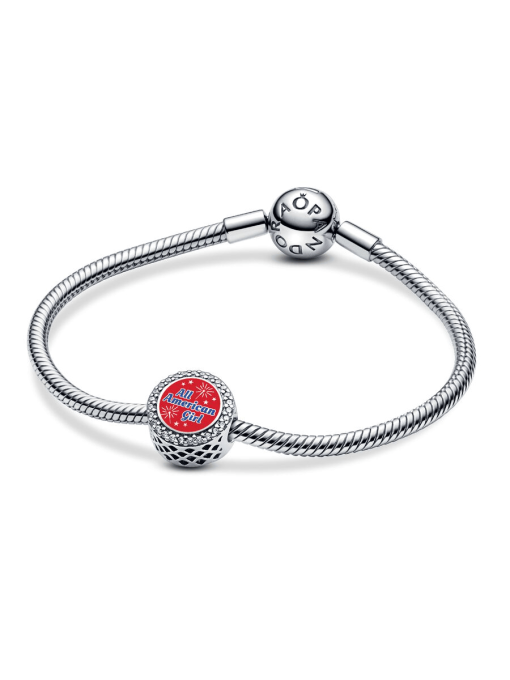 Engravable All American Girl Charm - Image 4