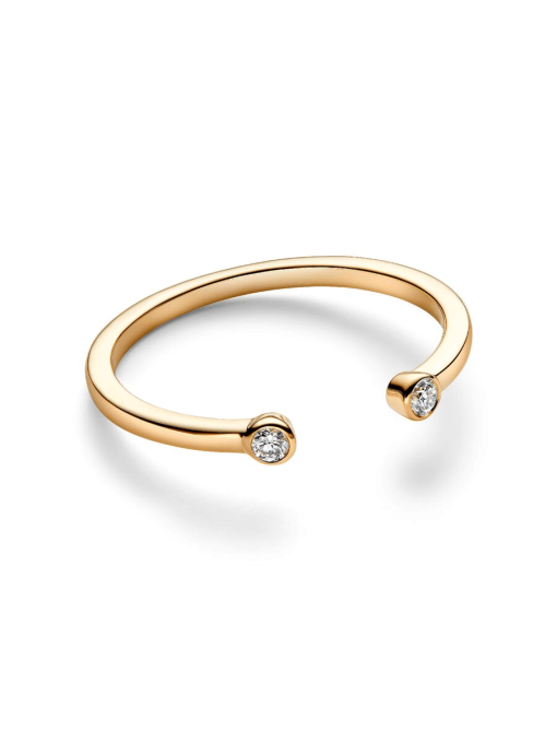 Pandora Era Bezel Lab-Grown Diamond Open Ring - Image 5