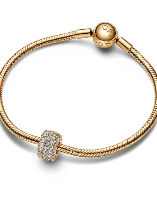 Sparkling Pave Triple-row Charm - Image 5