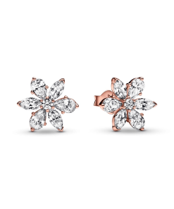 Sparkling Herbarium Cluster Stud Earrings