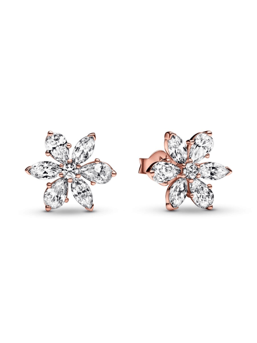 Sparkling Herbarium Cluster Stud Earrings