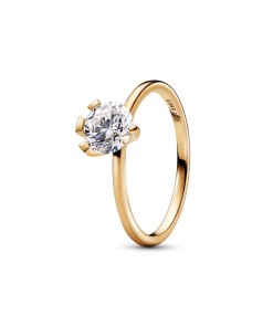 Pandora Nova 14k Gold Lab-grown Diamond Ring