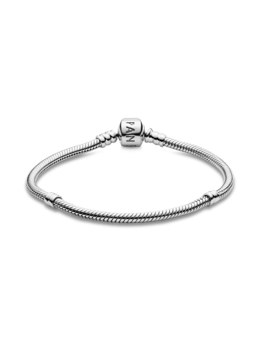 Pandora Moments Barrel Clasp Snake Chain Bracelet - Image 5