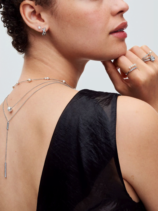 Treated Freshwater Cultured Pearl Collier Necklace - Image 6