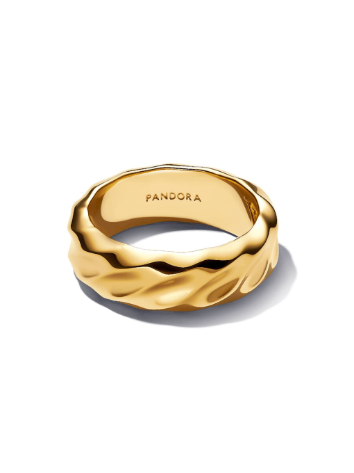 Rippled Wide Band Ring - Image 4