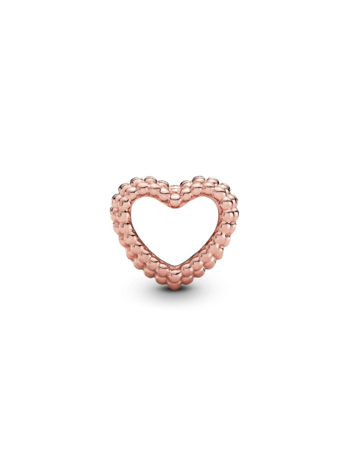Beaded Open Heart Charm - Image 5