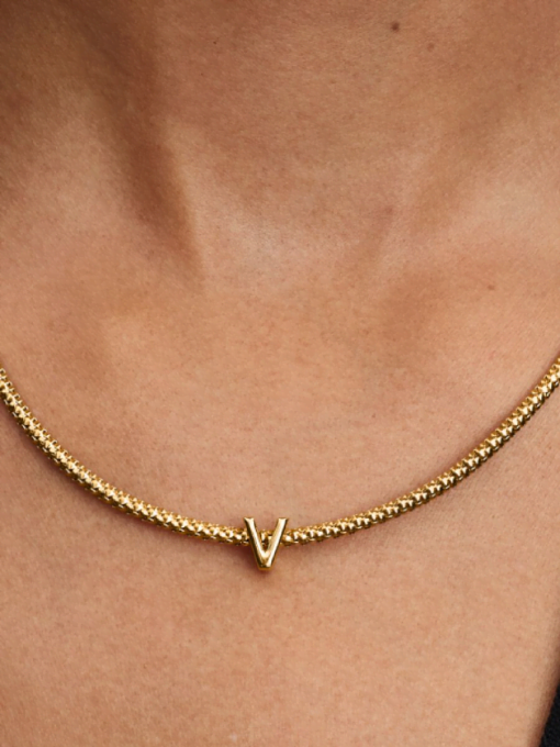 Letter V Alphabet Charm - Image 2