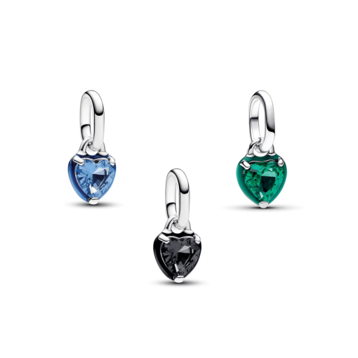 Mini Hearts Charm Trio
