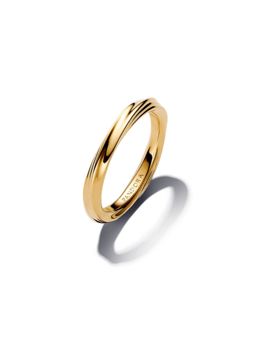 Two-Tone Twists & Turns Ring Set - Image 2