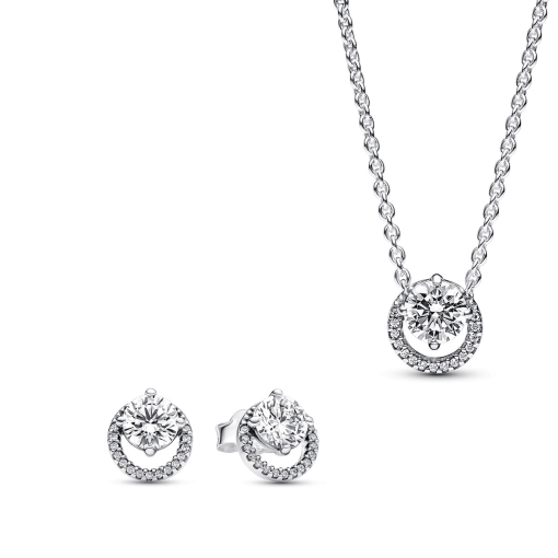Sparkling Round Halo Gift Set - Image 2