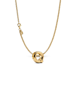 Letter Q Charm Necklace