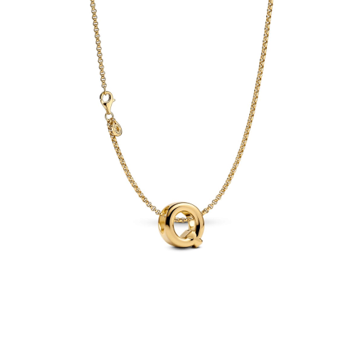 Letter Q Charm Necklace