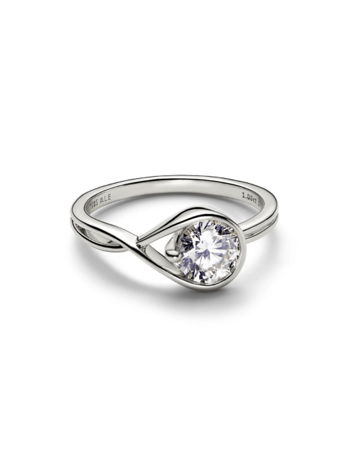 Pandora Infinite 14k White Gold Lab-grown Diamond Ring - Image 6