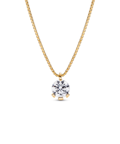 Pandora Nova 14k Gold Lab-grown Diamond Pendant Necklace