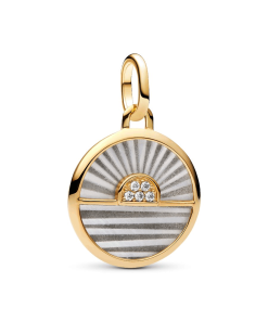 Sunrise Medallion Charm