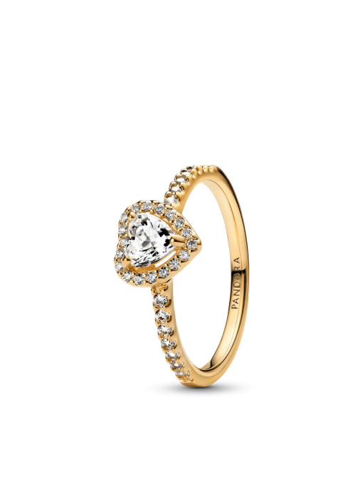 Elevated Heart Ring