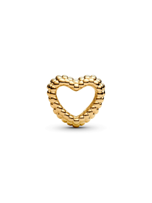 Beaded Open Heart Charm - Image 4