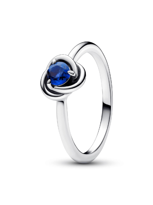 September Birthstone Eternity Circle Ring - Image 3